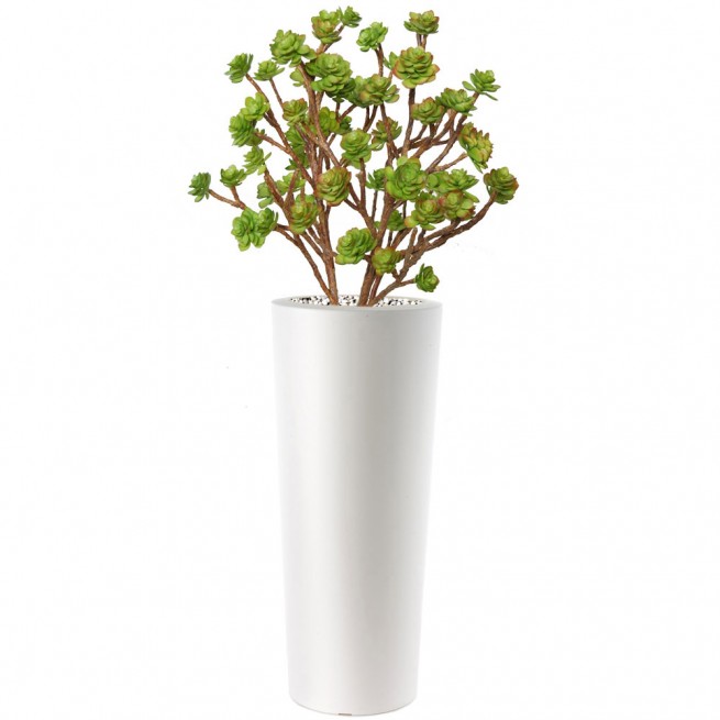 Planta semi-artificiala Ila, Echeveria Bush Lux Multicolor - 150 cm 